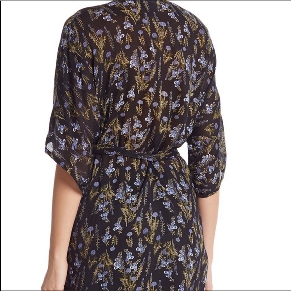 Melrose and Market | NWT kimono wrap swim cover up boho cardigan belted … - Picture 12 of 12